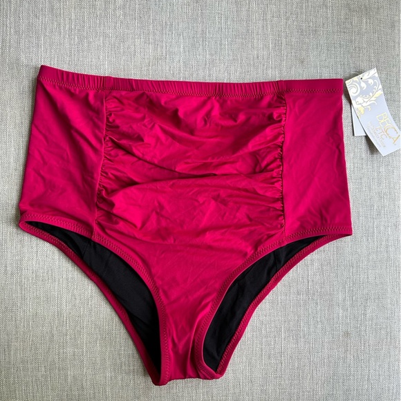 Becca ETC Swim Color Splash Top + Bottom (size 0X) NWT - Picture 7 of 8